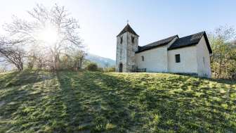 Die Kapelle Sankt Lorenz in Paspels im Domleschg