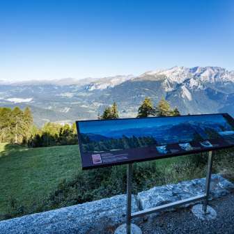 Aussichtspunkt Sardona bei Feldis
