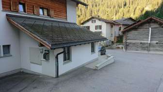 Die E-Bike-Ladestation in Innerferrera