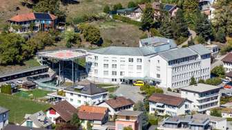 Der Spital Thusis im Sommer