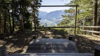 Aussichtspunkt Thusisblick bei Feldis