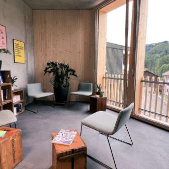 Coworking-Space in der STORY Thusis